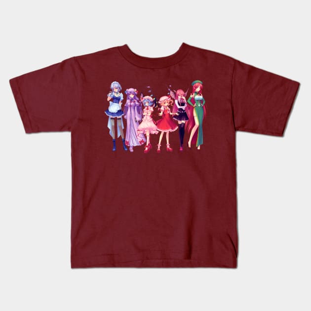 Touhou Project Kids T-Shirt by orboffails